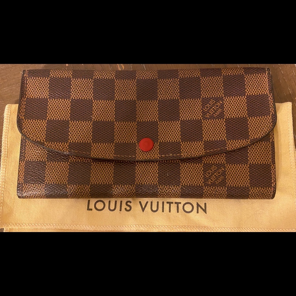 Louis Vuitton Emilie Wallet Damier Ebene